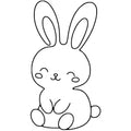 Hase Sticker