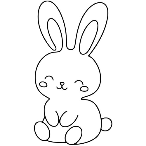 Hase Sticker