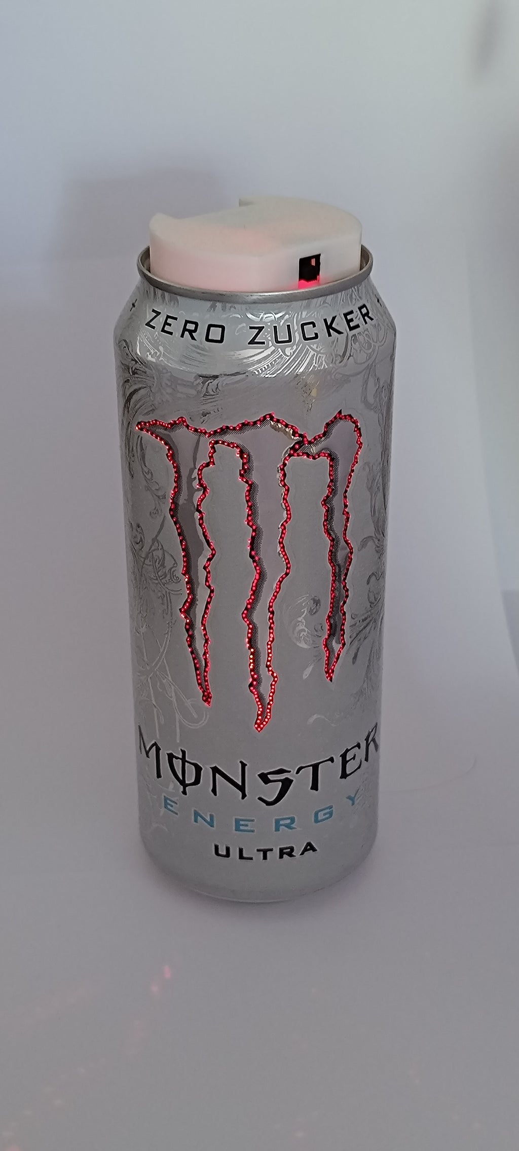 DIY Dosenlampe, leuchtende Monster Dose