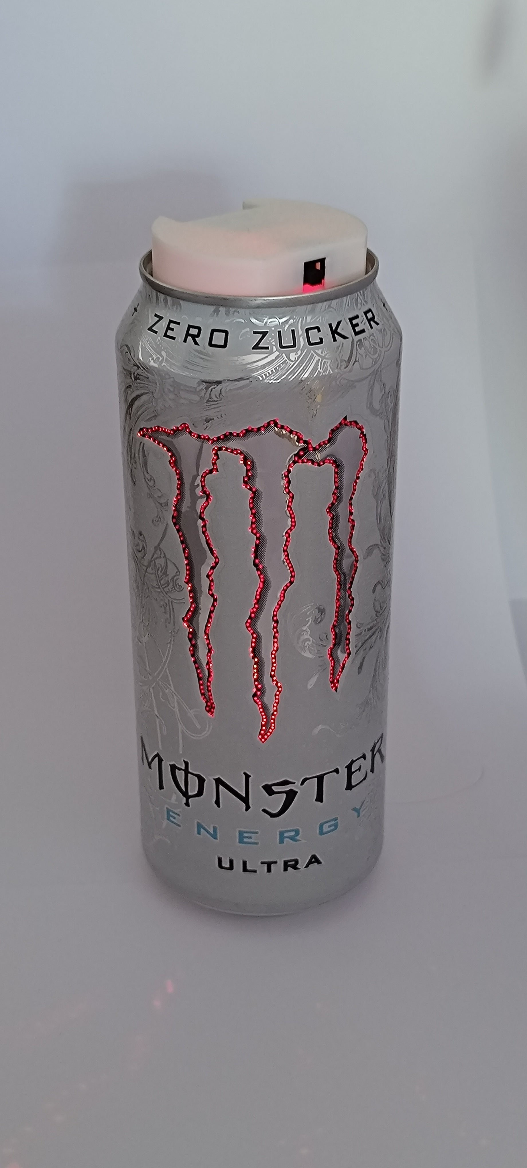 DIY Dosenlampe, leuchtende Monster Dose